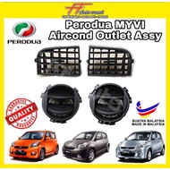 Perodua MYVI 2006-2010 (1st Model) Aircond Outlet/ Vent/ Sleeve/  Bilah Aircond Myvi
