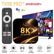 TX98 Pro Android 13.0 Smart TV BOX RK3528 Voice Remote 8k ARM Cortex A53 2/4GB 16/32/ 64GB 3D 2.4G/5