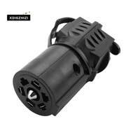 Trailer Light Adapter 7-Pin Round to 4-Pin 5-Pin Flat Trailer Plug Trailer Power Connector for RV Bo