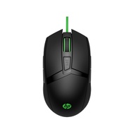 HP  PAVILION 300 GAMING GREEN CABLE MOUSE (4PH30AA)