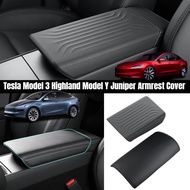 Tesla Model 3 Highland Model Y Juniper Armrest Leather Cover Tesla Model 3 Model Y Armrest Cover Acc