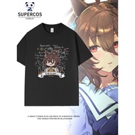 Uma Musume Agnes Tachyon T-Shirts Short Sleeve Cotton Summer Top