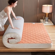 Tatami floor mat latex mattress Memory Latex Fillings Mattress Topper Thicker Soft Tilam  Foldable aromatherapy mattress Single Queen King Size Foldable Tatami Mattress