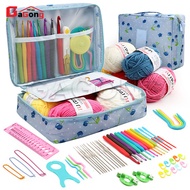 Beginner Knitting Kit, Complete Knitting and Crochet Kit for Adults and Children Lure Set