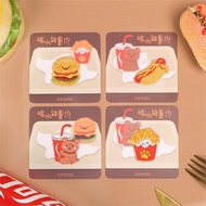 Happy Food Series Embroidery Patch Junk Food Series Embroidery Patch French Fries Embroidery Patch B