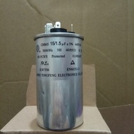 KAPASITOR AC PANASONIC 15+15 UF