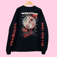 Metallica World Tour 1991 Heavy Metal Band LS Shirt Size Extra Large M-3XL