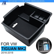 For Volkswagen VW Tiguan Mk2 Allspace Center Console Organizer Armrest Storage Box Container Tray Ca