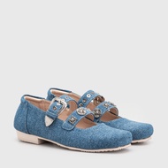 Adorable Projects - Brighit Britania Flat Shoes Light Blue Women's Shoes Flat Shoes Women
