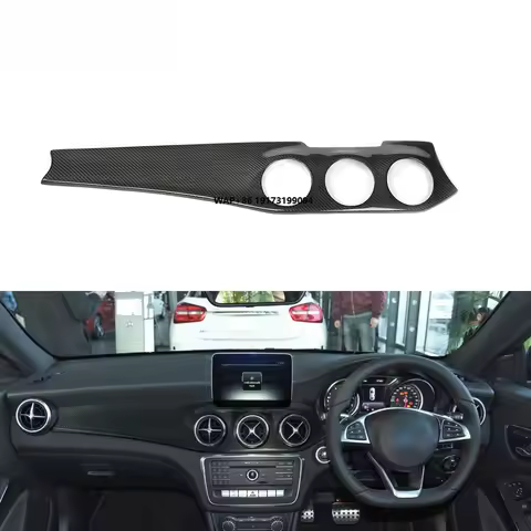 Carbon Fiber CLA250 Interior Dashboard Trim for M-ercedes CLA200 CLA250 CLA45 GLA45 A-MG 13-17