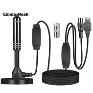HD Digital TV Antenna 37dB High Gain Amplified HD TV Antenna Multi-Use Indoor Outdoor Digital HD Fre