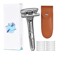 Manual Razor Old-fashioned Manual Razor Zinc Alloy Shaving Face Razor Razor Unisex