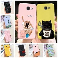 Casing For Samsung Galaxy J7 Prime 2 Case J7Prime Fashion Cute Cat Astronaut Pattern Casing Shockproof Soft Silicone Cover For Samsung J7 Prime Phone Case