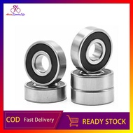 2Pcs 6200 2RS Bearings Carbon Steel Bearing Hub Sealed Deep Groove Ball Bearing for Bicycle Parts