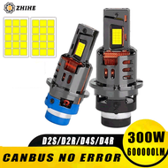LED Car Headlight Bulb D2S D4S D2R D4R Canbus No Error 300W Car Lamp Motorcycle Light Plug & Play 65