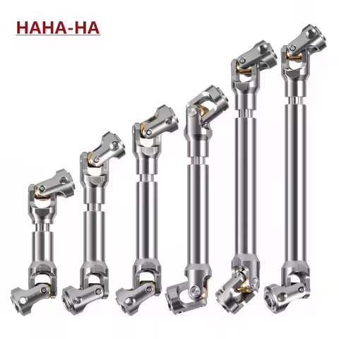 Stainless Steel Universal Joint Drive Shaft for 1/10 RC Crawler SCX10 III Capra TRX4 TRX6 D90 VS4-10