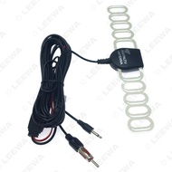 2 in 1 Car TV Antenna+FM Radio Antenna Car Antenna with Amplifier Booster #