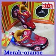 Y7T78T7- Police Car Shoes Sports Car Shoes Boys Shoes Sneakers Y8Ti8980-