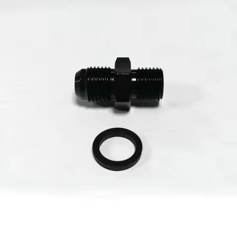 6AN To 1/4NPS TH350 TH400 Transmission Oil Cooler Adapter Connector Flare Union Adapter Fittings Tur