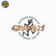 Gramicci outdoor specialist logo brand clothing hypebeast sticker