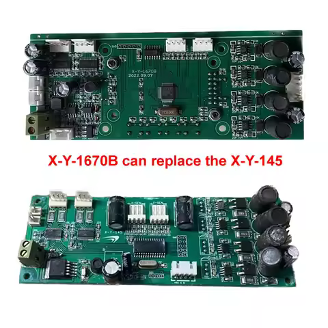 X-Y-1670B replace X-Y-145 Motherboard Main Board Part For 36X3W LED Moving Head Light Stage Lights A