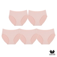 Wacoal Bikini Panty Pattern 5-Piece Pack WU1C34/WU1F34 Beige (BC)