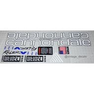 CANNONDALE killer v 900 v900 killerV900 decals replacement