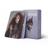 AMORTAGE Jisoo SOLO Lomo Card 55 Chiếc Người Nổi Tiếng Bộ Sưu Tập Quạt Thẻ Hình Ảnh Album Cho Giải T