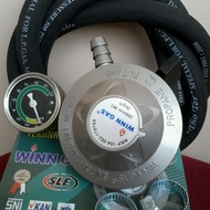 Regulator MATIC BIOGAS ASLI Winn Gas SLE 777 Selang 500 psi 3 lapis
