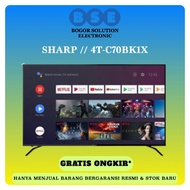 LED TV Android 70 Inch Sharp 4T-C70BK1X 4K Android TV Sharp 70BK