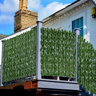 2X Artificial Ivy Privacy Fence Screen 0.5X3M Artificial Hedges Fence and Ivy Vine Leaf Decoration f