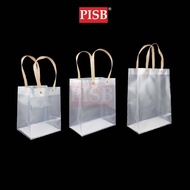 7174(10Pcs/Pkt)Kahwin Goodies Bag Wedding Plastic Doorgift Bag Beg Goodies Doorgift Wedding Bag Tran