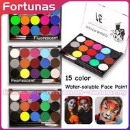 15 Colors Water-soluble Face Paint Body Paint Model Face Paint Halloween Face Makeup Water-based Fac