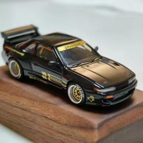 POPRACE 1:64 PANDEM SILVIA S13 Alloy Model