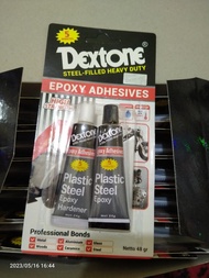 Lem dextone 5 menit BESAR 48 gr || lem dextone epoxy besar 48 GR || lem besi 5 menit 48 gr