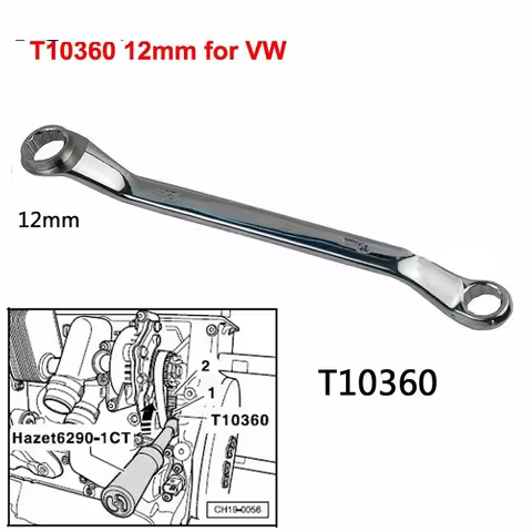 for VW Audi EA888 Special Wrench Tool Water Pump Drive Pulley T10360 12mm
