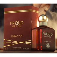 Proud Of You Tobacco 100ml Original 100% By Fragrance World