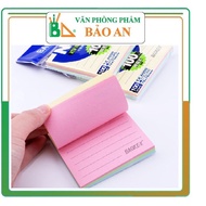 COMBO of 2 Lined Note Papers in 4 Colors Dimensions: 76x76mm