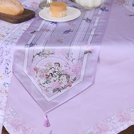 Secret Violet Garden 防水桌旗 (防水緞面布料,餐桌,鋼琴面適用)