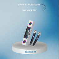 Soundcard SY6 Free 2 MIC Speaker Wireless Live Singing