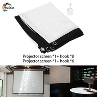 [chulisia] 16:9 Projector Screen Movie Screen Foldable Portable Projector Screen for Travel