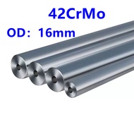 ท่อไฮดรอลิค42CRMO ท่อเหล็กไร้รอยต่อความแม่นยำสูงเส้นผ่านศูนย์กลางภายนอก16มม. การขัดหลุมภายใน