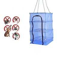 Condo For Drying Fish [Size M Size 40x40x65 cm.] With A Zipper To Prevent Insects