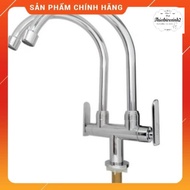 2-way cold sink faucet, 2-head sink faucet, sink faucet, kitchen faucet, high-end sink faucet