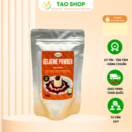 200 GRAM Bột Gelatin Weishartdt Pháp 250 bloom Gelatin BỘT 250 bloom chiết xuất từ da lợn(heo) kh