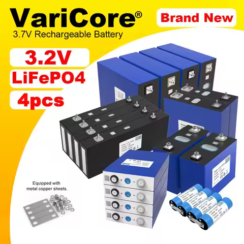 4x VariCore 3.2V LiFePO4 Battery 320AH 280ah 360ah 150ah 105ah 340ah DIY 12v 24V Automotive Solar RV