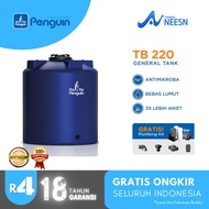 penguin tangki | toren | tandon | penampung air tb 220 2.500 liter - biru tua