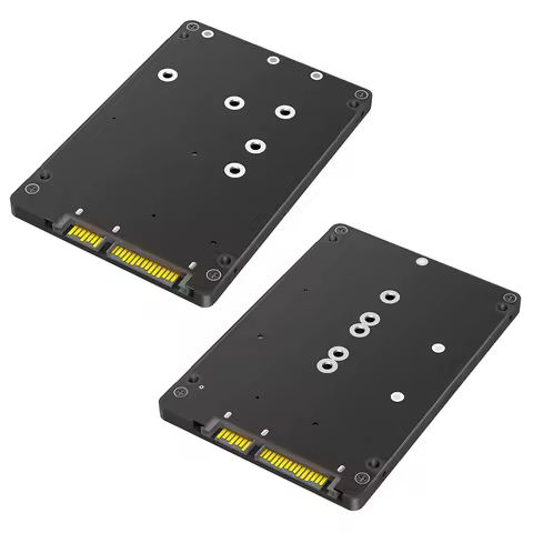 Combo M.2 NGFF B-Key & MSATA SSD To SATA 3.0 Hard Disk Adapter Board NGFF SSD Converter SSD Case Sup