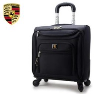 【上品居家生活】Porsche 保時捷 萬向輪款 16吋 筆記型電腦/筆電用 登機箱/行李箱/拉桿箱/拉杆箱/旅行箱