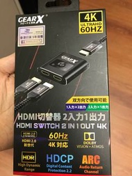 [打機用99%新] HDMI dual-mon Switch